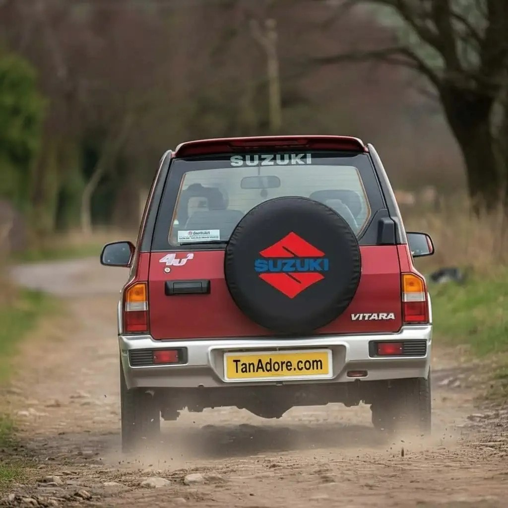 Suzuki Logo Spare Wheel Tire Cover
